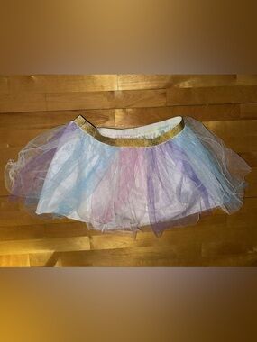 Adult/Women’s pastel unicorn rainbow tutu skirt/halloween costume (L-XL)